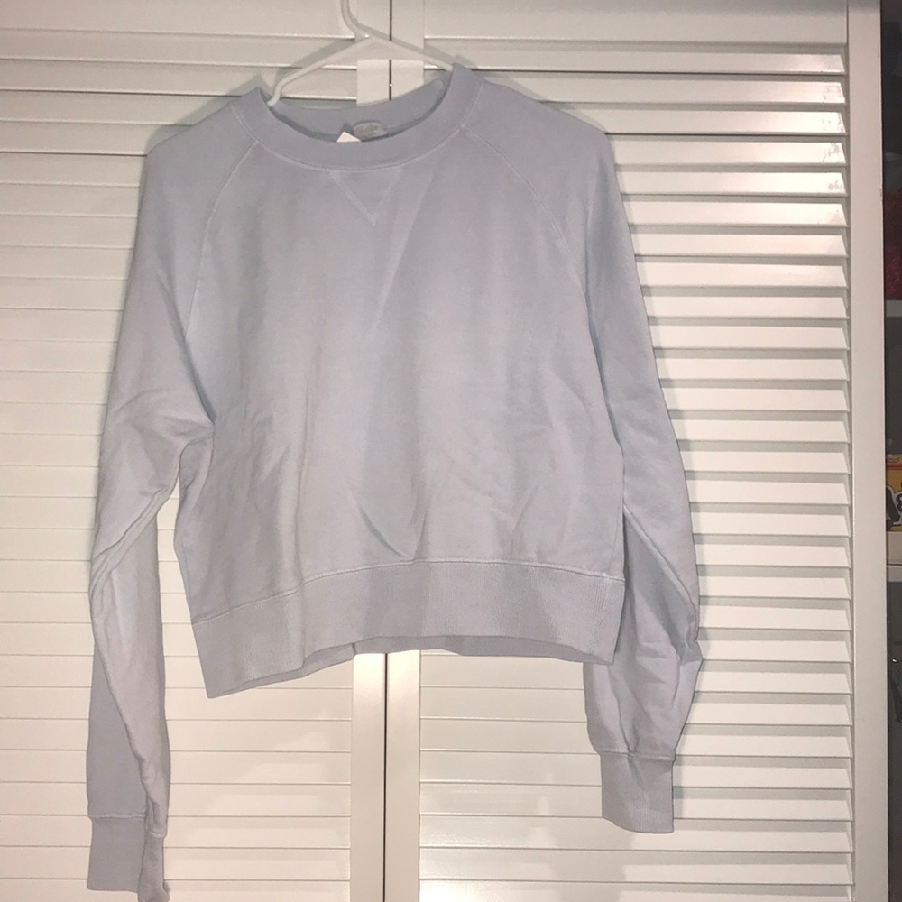 NWT Blue Brandy Sweatshirt Cropped